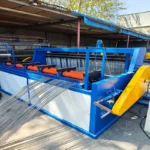 Heavy Duty Mining Screen Mesh Making Machine PLC Controlled Motor Driven Easy to Operate High Capacity