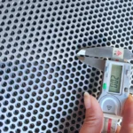 Hexagonal Hole Standard Size Aluminum Low Carbon Steel Perforated Metal Mesh Sheets