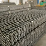 High Carbon Steel Heavy Duty Mining Screen Mesh for Vibrating Screens & Trommel Sieves Crimped Wire Plain Weave Woven Technique High Carbon Steel Heavy Duty Mining Screen Mesh for Vibrating Screens & Trommel Sieves Crimped Wire Plain Weave Woven Technique