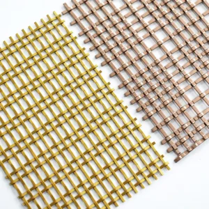 High-Class Club Interiors Elegant Long-Lasting Stainless Steel Metal Mesh