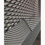 High Corrosion Resistance Stainless Steel Wire Perforated Fence Diamond Hole Expanded Metal Mesh for Gutter Guard Mesh