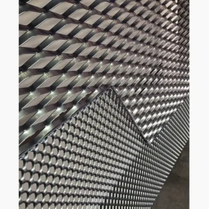 High Corrosion Resistance Stainless Steel Wire Perforated Fence Diamond Hole Expanded Metal Mesh for Gutter Guard Mesh