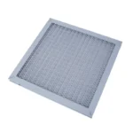 High Heat Resistance Stainless Reusable Dust Filter Washable Aluminum Corrugated Metal Mesh Air Purification Filter