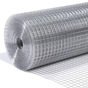 High Quality 1/2″ Galvanized Iron Wire Cloth 304 Stainless Steel Welded Wire Mesh Square Holes for Fence Cut Process Available