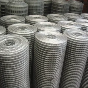 High Quality 2.5-8.0mm Galvanized Iron Wire Mesh Fence Welded Mesh with Square Holes for Construction Use