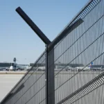 High Quality 358 Security Mesh Dense Weave Anti-Climb Design Perimeter Fencing Cut Resistant Galvanized Wire Mesh Panel Cab