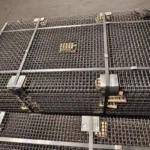 High Quality Crimped Wire Mesh Vibrating Screen for Rock Crushing