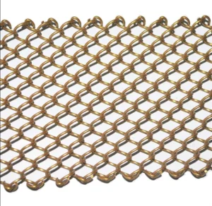 High Quality Customizable Metal Decorative Wire Mesh Ceiling and Partition Decorative Metal Mesh