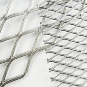 High Quality Diamond Hole Flattened and Raised Aluminum Expanded Metal Sheet 1MM 2MM Thickness Carbon Steel Expanded Metal Mesh