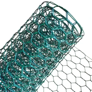 High Quality Galvanized Double Twisted Iron Wire Mesh Rolls Woven Iron Wire Fence Netting Flat Wire Product