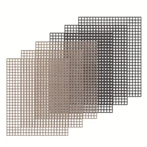 High Quality High Temperature Resistant Nonstick BBQ Grill Mesh Mat 400x330mm