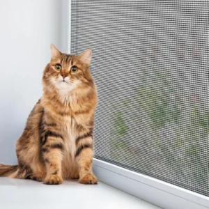 High Quality Modern Design Polyester Mesh Pet Screen for Hotel Application Door and Window Screens