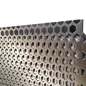 High Quality Round & Hexagonal Slot Aluminum Wire Mesh Perforated Sheet with Welding Rust Resistant for Decoration & Filtration