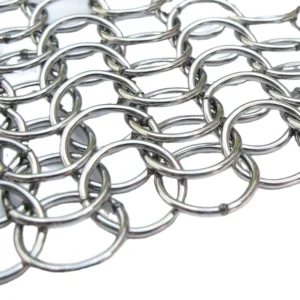 High Quality Stainless Steel Chainmail Ring Curtain Metal Mesh for Architectural Decoration