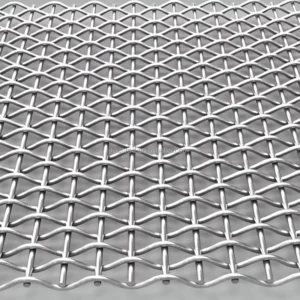 High Rated 304 316 Corrosion Resistant Woven Knitted Stainless Steel Crimped Wire Mesh with Custom Cutting