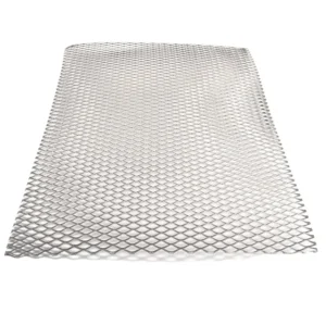 High Security Aluminum Expanded Mesh Diamond Hole Perforated Metal Mesh Galvanized Powder Coated Surface 0.15-5mm Thickness