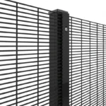 High Security Anti-Climb Fence 358 Steel Powder Coated Fence Prison Security Barrier