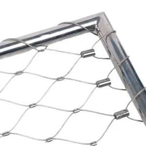 High Strength Safety Net Custom Bird Aviary Enclosure 304 316 Stainless Steel Wire Rope Mesh Zoo Mesh