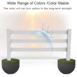 High-Stretch 3-Layer White PVC Australia 7ft Horse Fence Modern Livestock Farm Trellis Gate for Versatile Use Railways Yards
