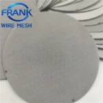 High Temperature Resistance 80 100 120 Mesh 304 316 Stainless Steel Woven Mesh Filter Discs for air Intake System Dust Filter