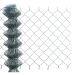 High Tensile Galvanized Chain Link Mesh for Heavy Duty Security Fencing and Perimeter Protection High Tensile Galvanized Chain Link Mesh for Heavy Duty Security Fencing and Perimeter Protection
