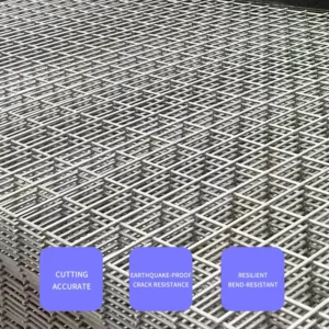 High Tensile SS 304 316 Stainless Steel Crimped Weave Woven Wire Mesh Panel Protective Steel Wire Mesh for Construction