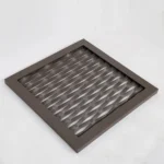 High Tensile Strength Perforated Expanded Aluminum Sheet Mesh Diamond Hexagonal Holes 1.5mm Thickness 4ft X 8ft Cutting Service
