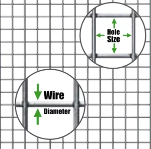 High Zinc Coating Hot Dipped Galvanized Construction Application 1*2m 1.5*2m Welded Wire Mesh Panel