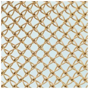 High-quality Stainless Steel Mesh with Large Open Area Ratio, Colourable for Ceiling Designs