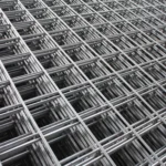High quality Welded Wire Mesh Panels with Cutting Service Black Color Durable Construction Anti corrosion