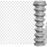 Hot Dip Galvanized Chain Link Fence Diamond Mesh Cyclone Wire Fencing Hot Dip Galvanized Chain Link Fence Diamond Mesh Cyclone Wire Fencing