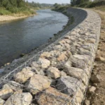 Hot Dip Galvanized Hexagonal Wire Mesh Gabion Box Basket 2x1x1m Stone Cage for Retaining Wall Flood Control & Erosion Protection