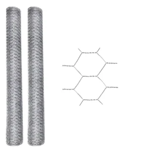 Hot Dip Galvanized Iron Wire Chain Link Mesh Fencing Poultry Netting Hexagonal Chicken Cage Bending Wire Mesh Roll