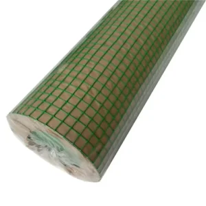 Hot Dip Galvanized & PVC Coated Square Hole Triple Torsion Welded Wire Mesh Roll for Garden and Construction