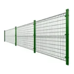 Hot Dipped Galvanized 3D Triangle Bend Fence Anti-Corrosion Metal Mesh Guardrail for Outdoor Industrial Use