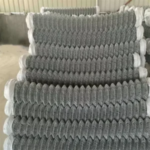 Hot Dipped Galvanized 6ft Cyclone Wire Fence Chain Link Mesh Security Garden Metal Fence