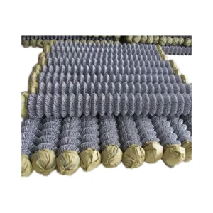 Hot Dipped Galvanized Cyclone Wire Mesh Square Chain Link Fence Welded Iron Wire for Rock Fall Protection Filter Application