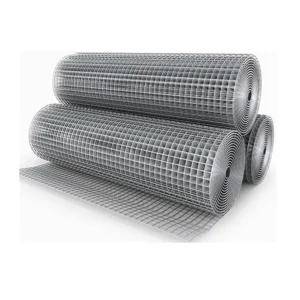 Hot Dipped Galvanized Iron Mesh Fence Custom Size Square Hole Welded Wire Mesh