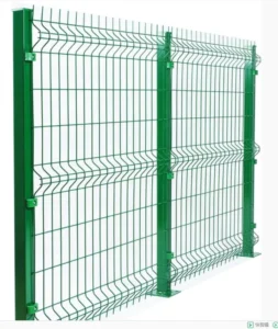 Hot Dipped Galvanized Powder Coated Steel Wire Mesh Fence Panel Rodent Proof & ECO Friendly Customizable Size