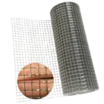 Hot Dipped Galvanized Welded Wire Mesh Anti Corrosion Wire Netting Roll Cutting Service CE ISO Certified 5 10 Year Life