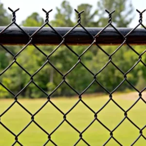 Hot Dipped Galvanized Wire Mesh 8 ft Chain Link Fence Roll PVC Chain Link Fence Playing Fields Recreational Grounds Fence