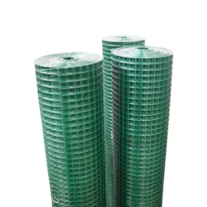 Hot Dipped and Electro Galvanized PVC Coated Square Welded Wire Mesh Low Carbon Iron Wire Fence Mesh