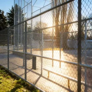 Hot Sell Galvanized Mesh Chain Link Fence 4mm Wire Fence 8 Foot Chain link Fence