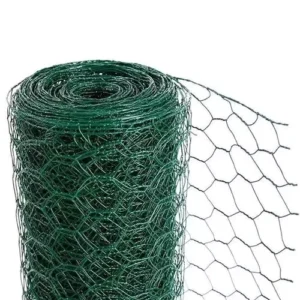 Hot Selling Galvanized Iron Wire Hexagonal Chain Link Mesh PVC Coated Bending Fence Mesh Ready Stock