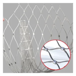 Hot Selling Stainless Steel Metal Wire Mesh Rope Mesh Professional Manufacturer