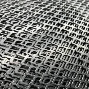 Industrial Expanded Stainless Steel Mesh 3 6 10 20mm Mesh Sizes 20m Length Custom Width Filtration Material