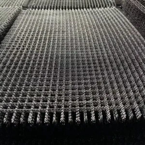Iron Crimped Wire Crimped Mesh Galvanized Q235 Iron Woven Wire Mesh for Construction Fence Factory Direct