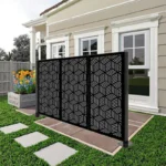 Laser Cut Metal Fencing Trellis Decorative Wall Panels Yard Privacy Screens Garden Gates Powder Coated Aluminum 3D Modeling Laser Cut Metal Fencing Trellis Decorative Wall Panels Yard Privacy Screens Garden Gates Powder Coated Aluminum 3D Modeling