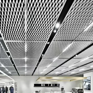 Light Weight High Strength Metal Expanded Mesh Ceiling Mesh for Office Building