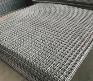 Low Carbon Iron Welded Wire Mesh Fence 50x50x4mm Square Hole Hot Dipped Galvanized Panel